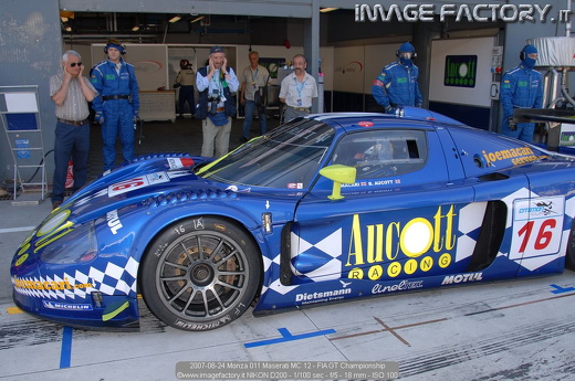 2007-06-24 Monza 011 Maserati MC 12 - FIA GT Championship